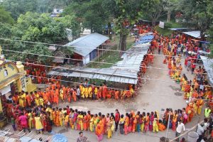 पिण्डेश्वर,श्रावणी मेला, महादेव र बोलबम